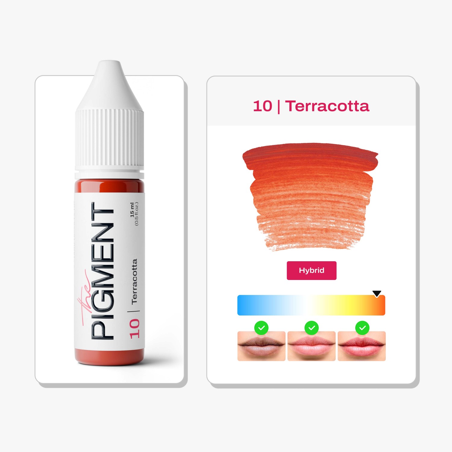THE PIGMENT ტუჩის პიგმენტი Terracotta 15 მლ.